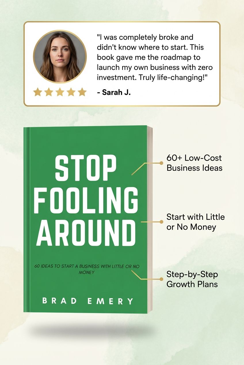 365 Low-Cost Business Ideas — Get the book on Amazon